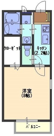 CASA楠丘の物件間取画像